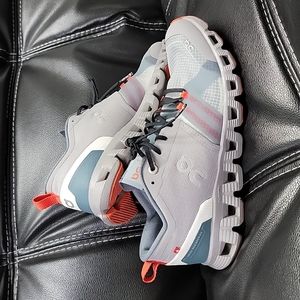 On Cloud X Shift Sneakers, 7.5 Vapor/Acacia